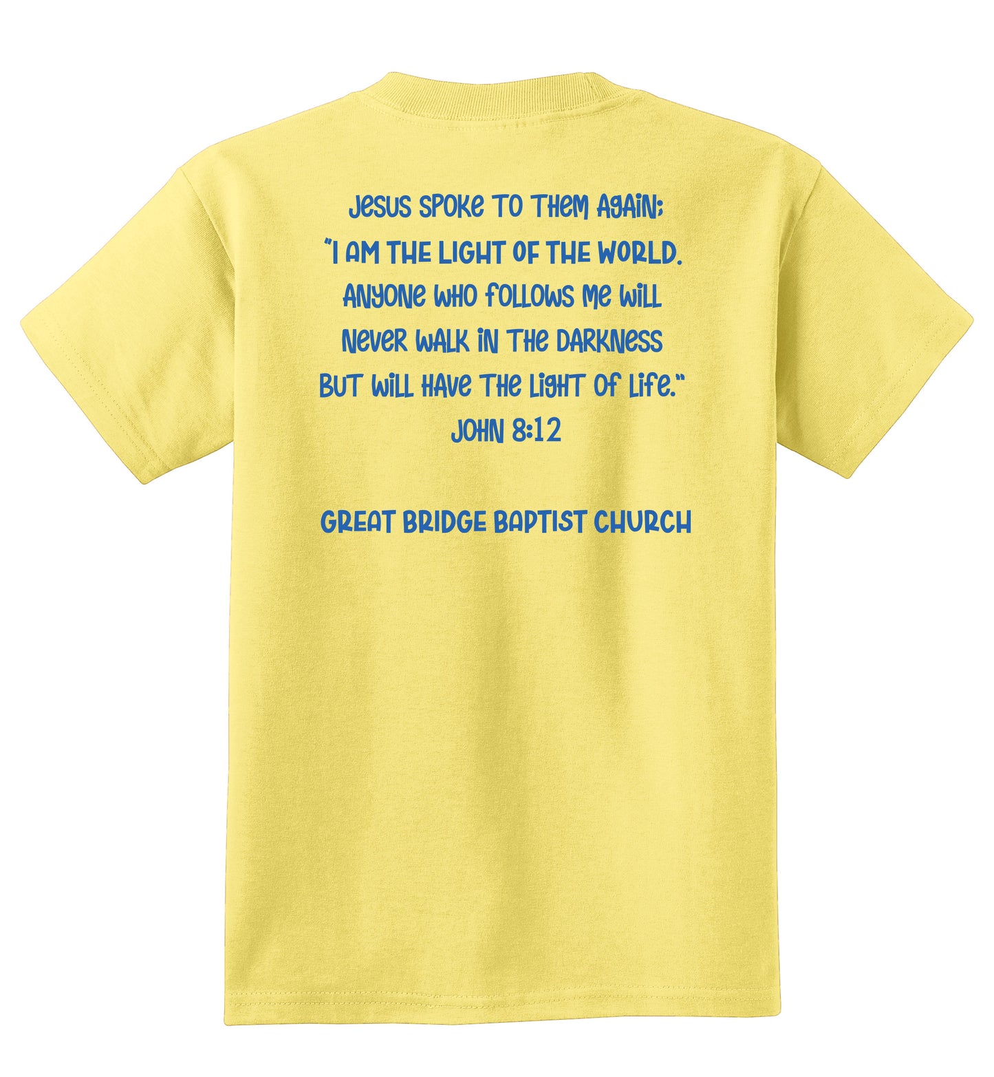 Illumination Station VBS Shirts - Great Bridge Baptist Church