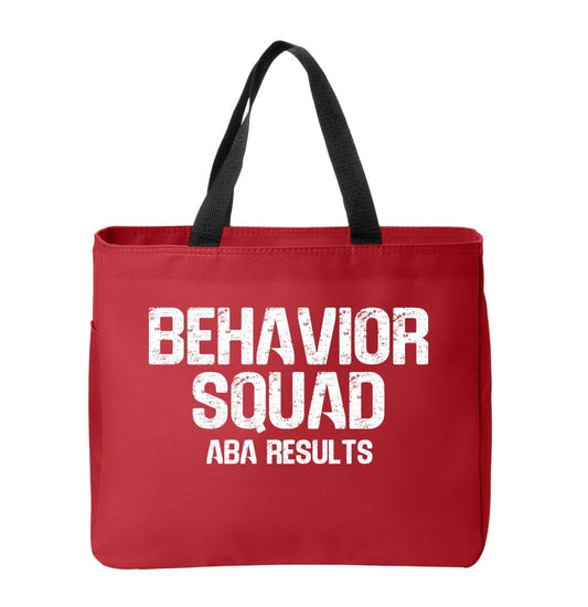 ABAR Tote Bag Behavior Squad - Polkabean