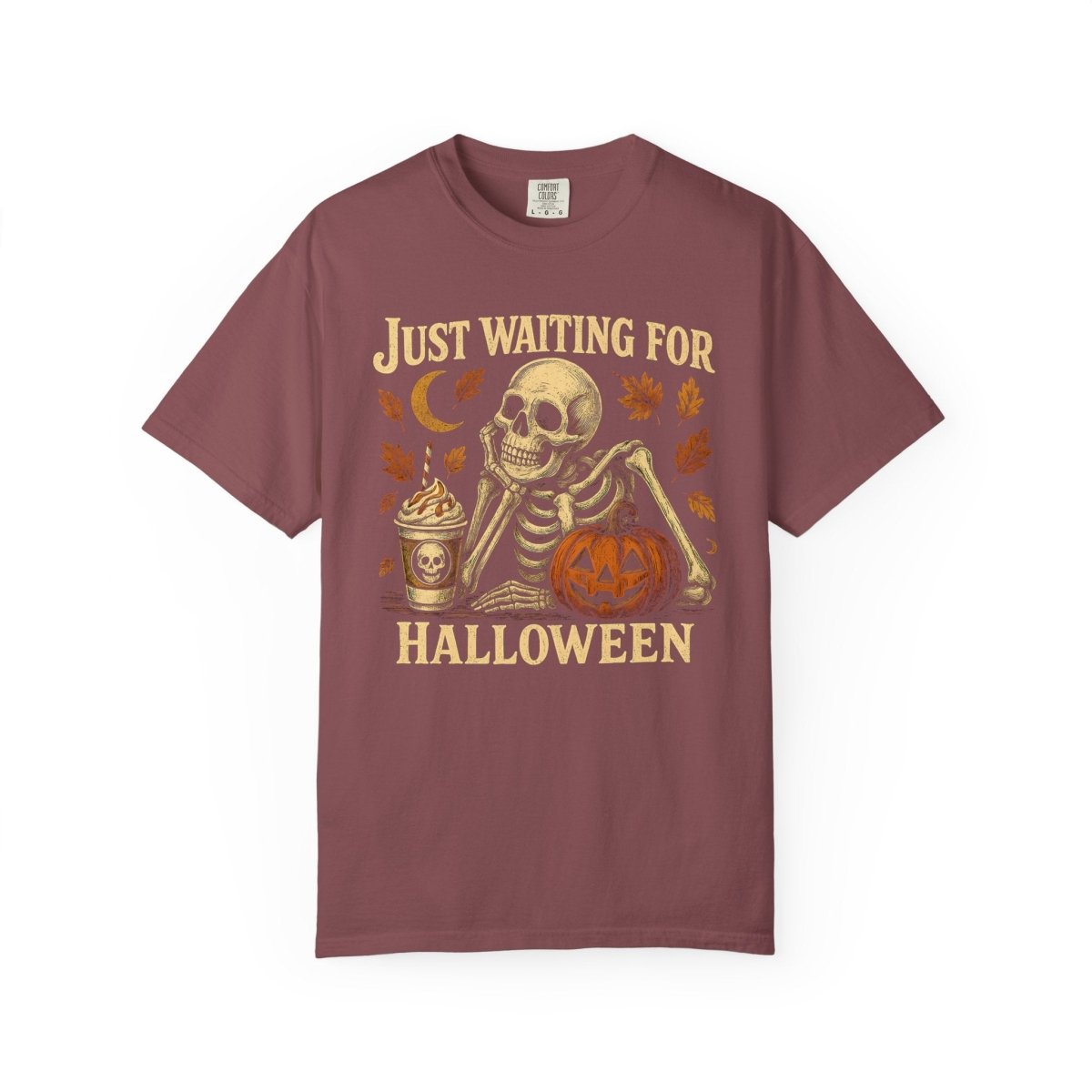 Funny Halloween Skeleton Garment - Dyed T-shirt S - Polkabean