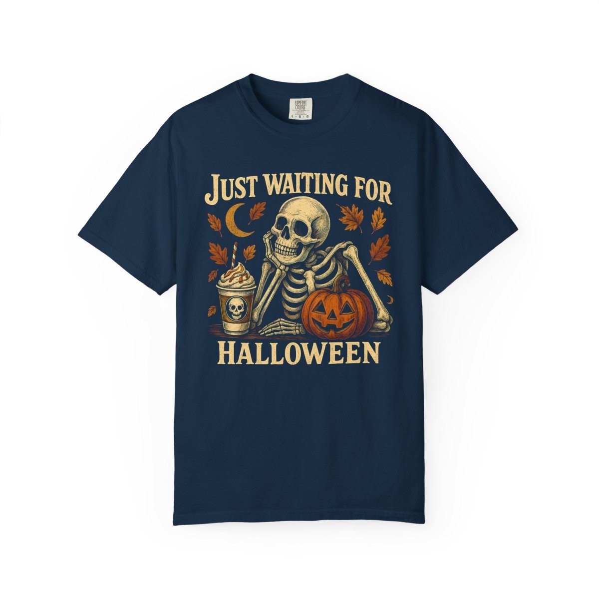 Funny Halloween Skeleton Garment - Dyed T-shirt S - Polkabean