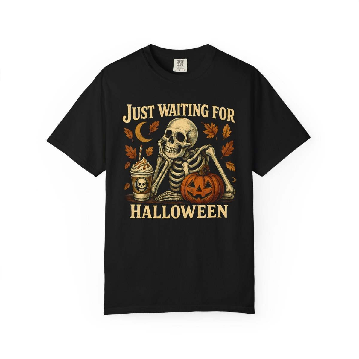 Funny Halloween Skeleton Garment - Dyed T-shirt S - Polkabean