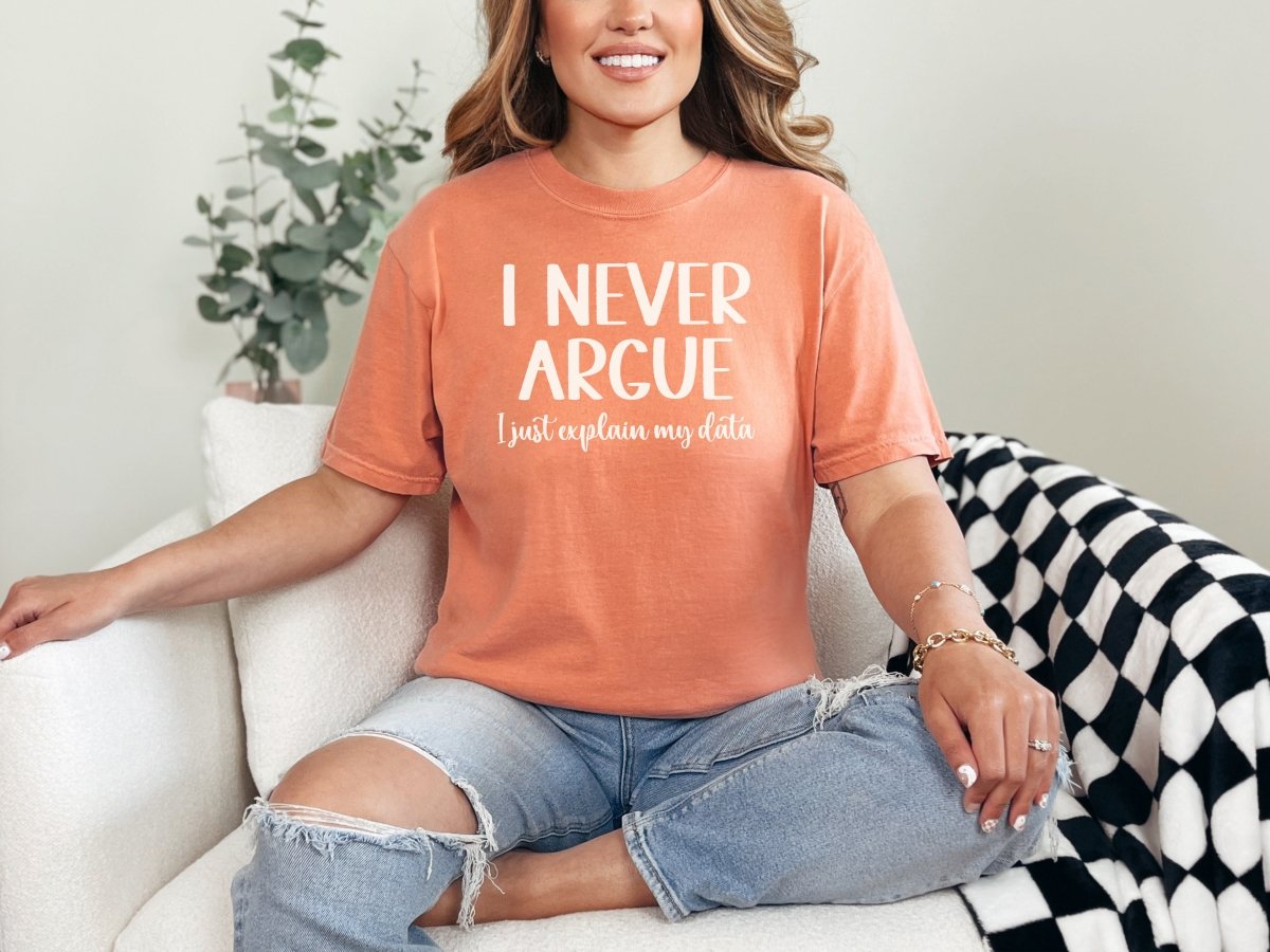 I Never Argue ABA Shirt S - Polkabean