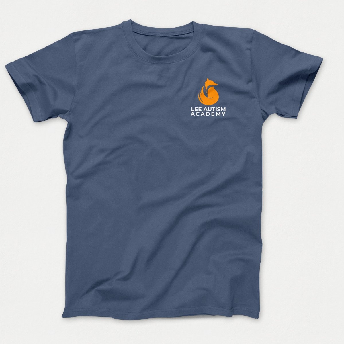LAA School Shirt Adult Steel Blue - Polkabean