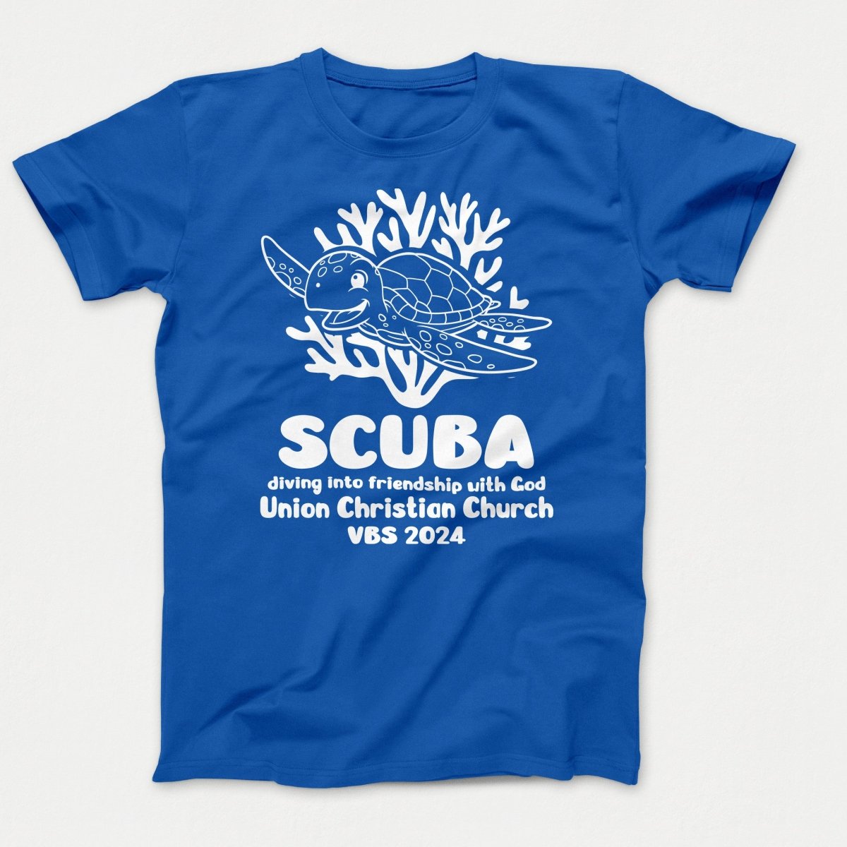 Scuba VBS Shirts - Turtle - Youth T-shirts Royal - Polkabean