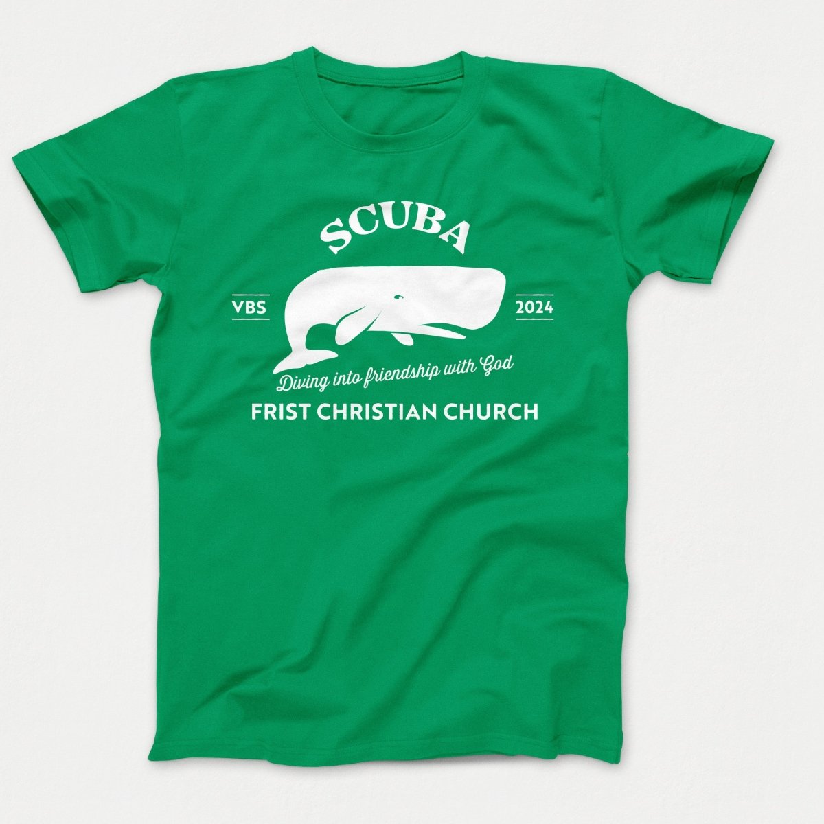 Scuba VBS Shirts - Whale - Youth T-shirts Kelly - Polkabean