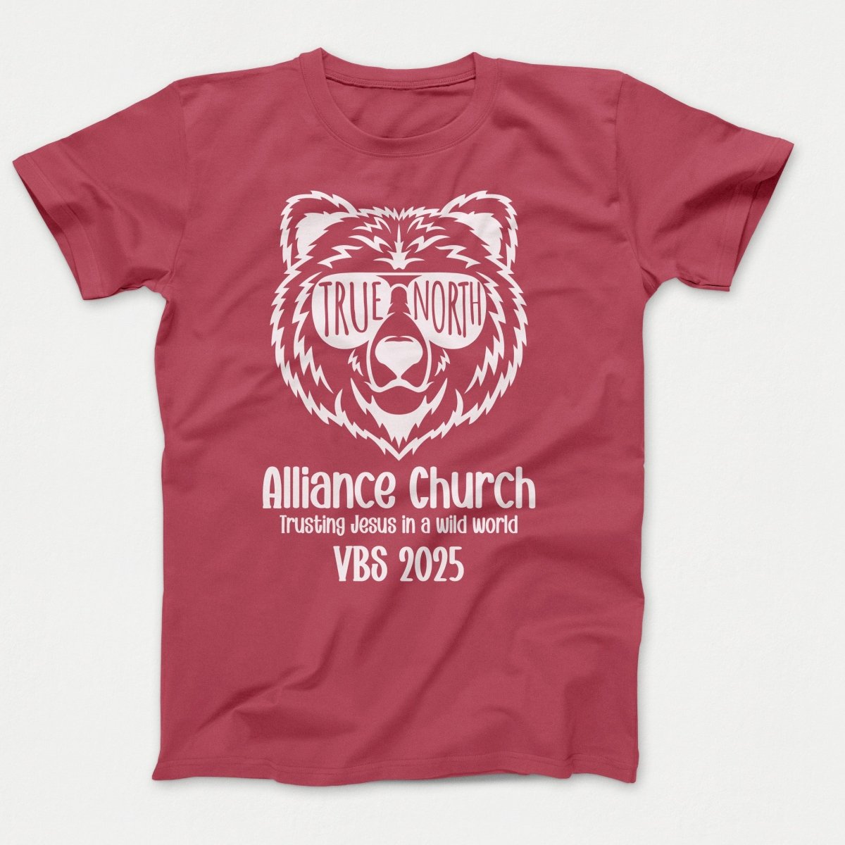 True North VBS Shirts - Bear Face - Adult T-shirts Zinnia - Polkabean