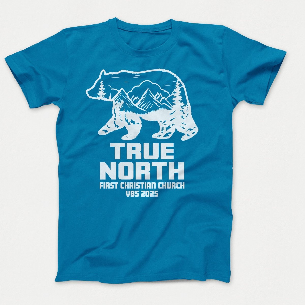 True North VBS Shirts - Bear Silhouette - Youth T-shirts Sappphire - Polkabean