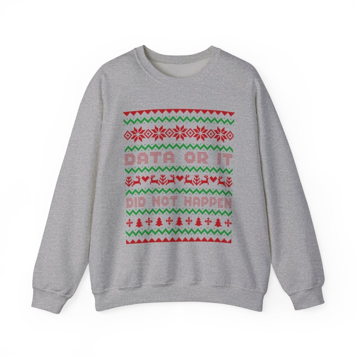 Ugly Sweater Unisex Heavy Blend™ Crewneck Sweatshirt S - Polkabean