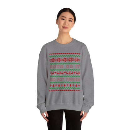 Ugly Sweater Unisex Heavy Blend™ Crewneck Sweatshirt