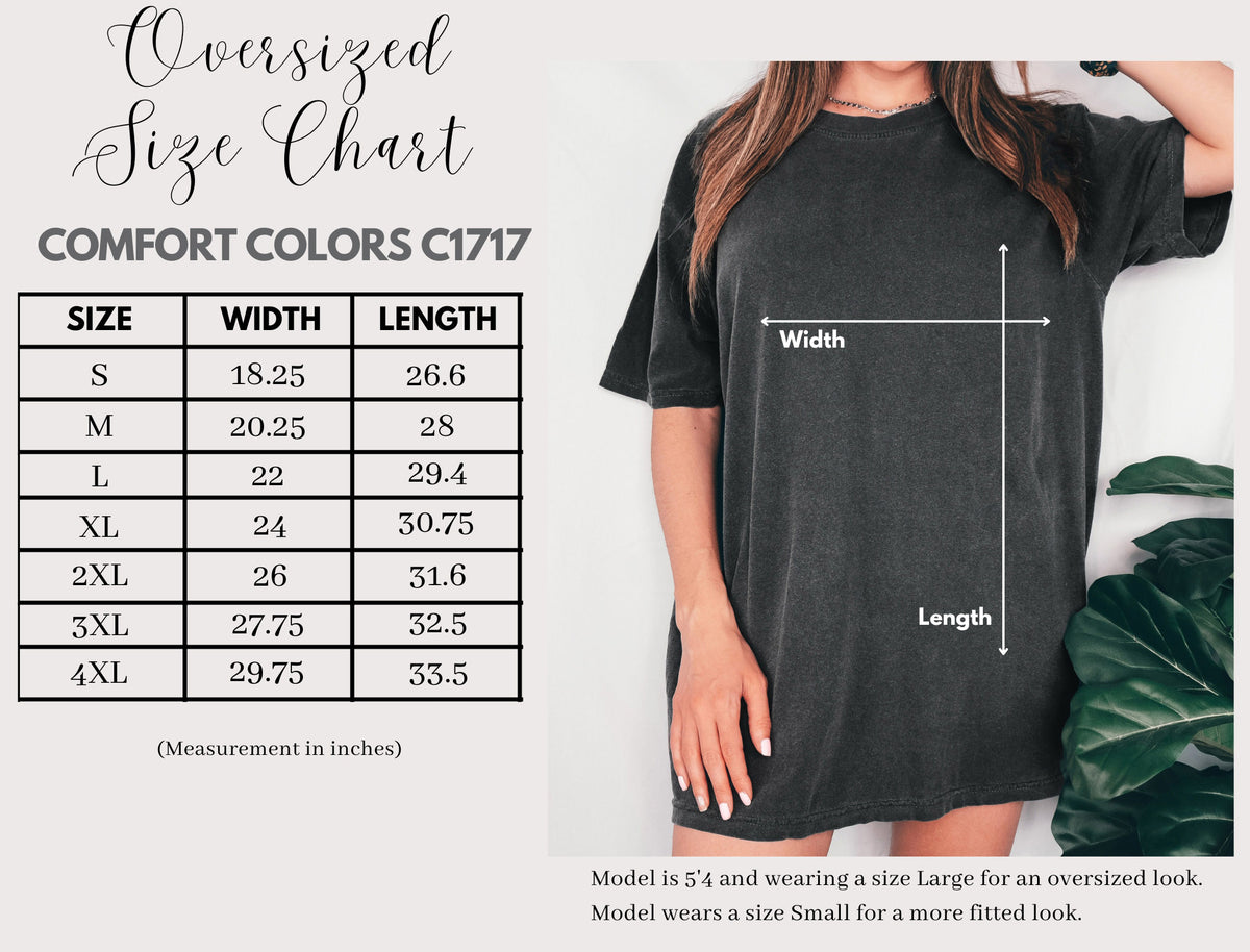 Pumpkin Monogram Comfort Colors T-shirt