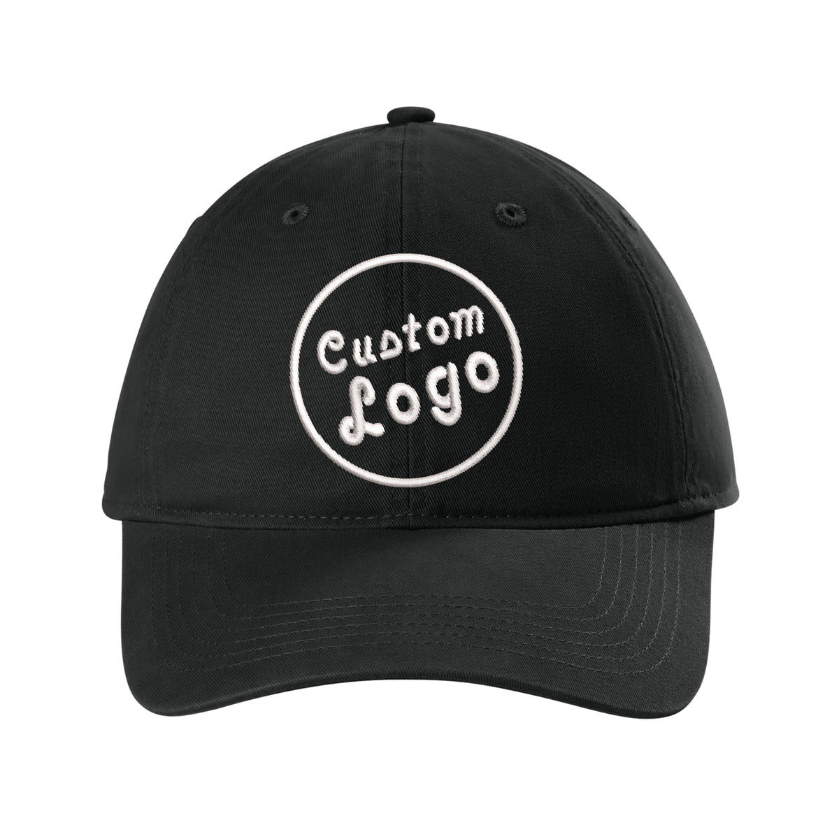 Custom Logo Embroidered Hat – Comfort Colors Dad Hat