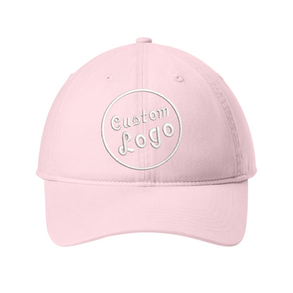 Custom Logo Embroidered Hat – Comfort Colors Dad Hat
