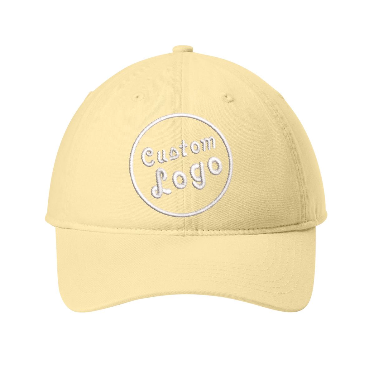 Custom Logo Embroidered Hat – Comfort Colors Dad Hat