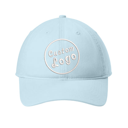 Custom Logo Embroidered Hat – Comfort Colors Dad Hat