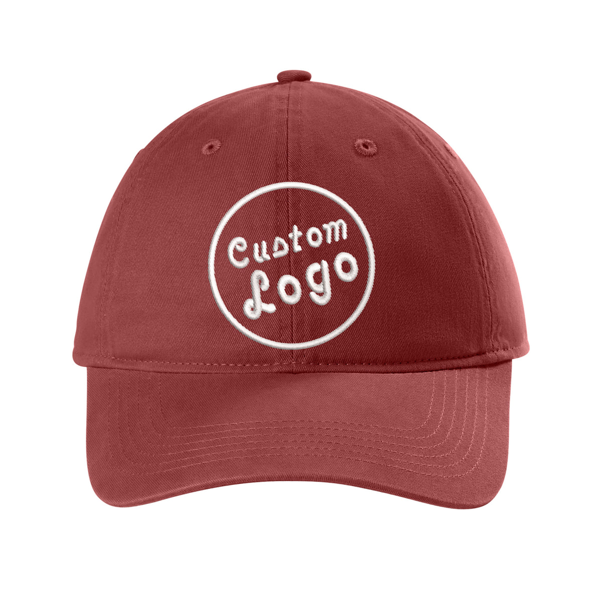 Custom Logo Embroidered Hat – Comfort Colors Dad Hat