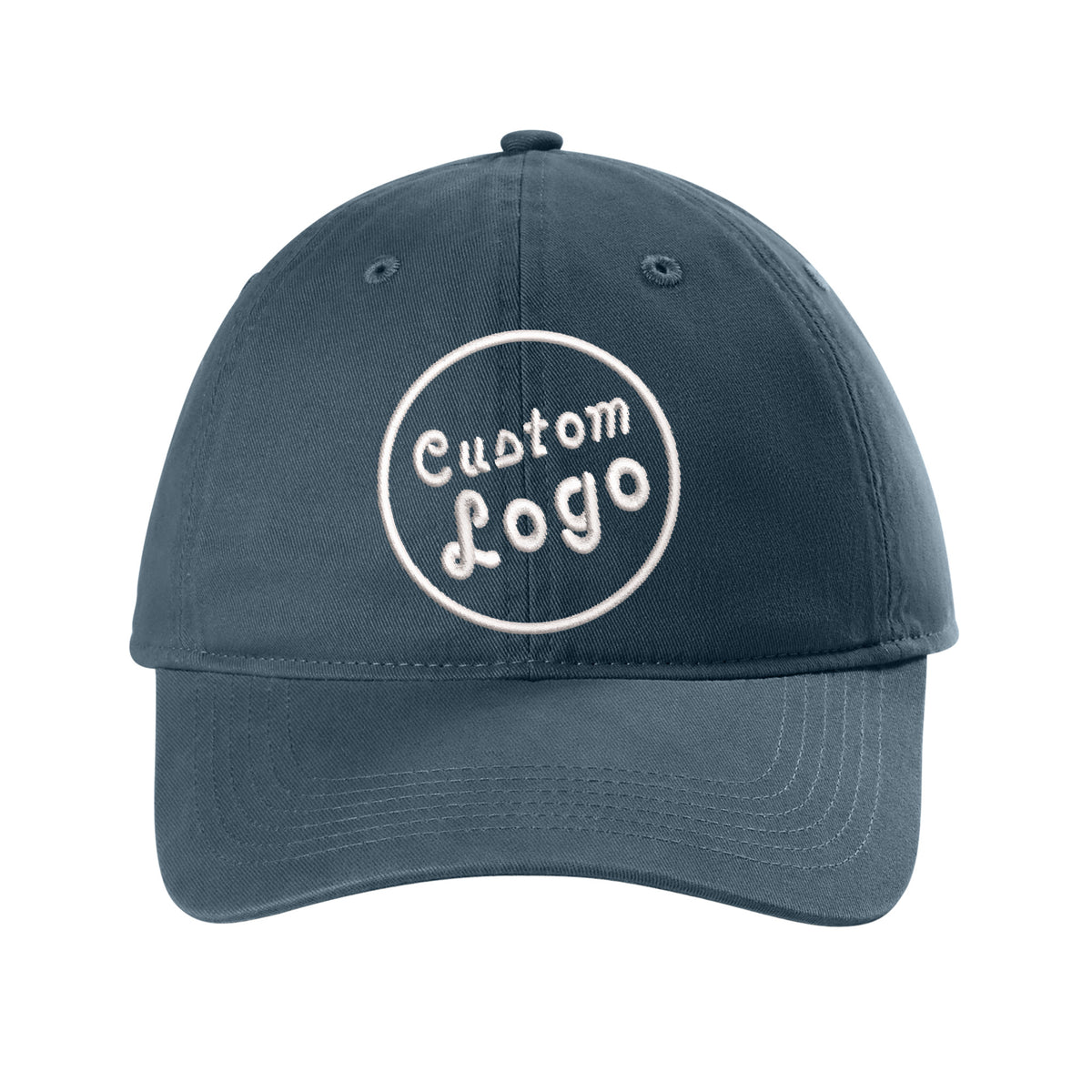 Custom Logo Embroidered Hat – Comfort Colors Dad Hat