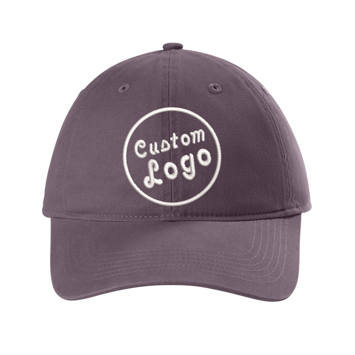 Custom Logo Embroidered Hat – Comfort Colors Dad Hat