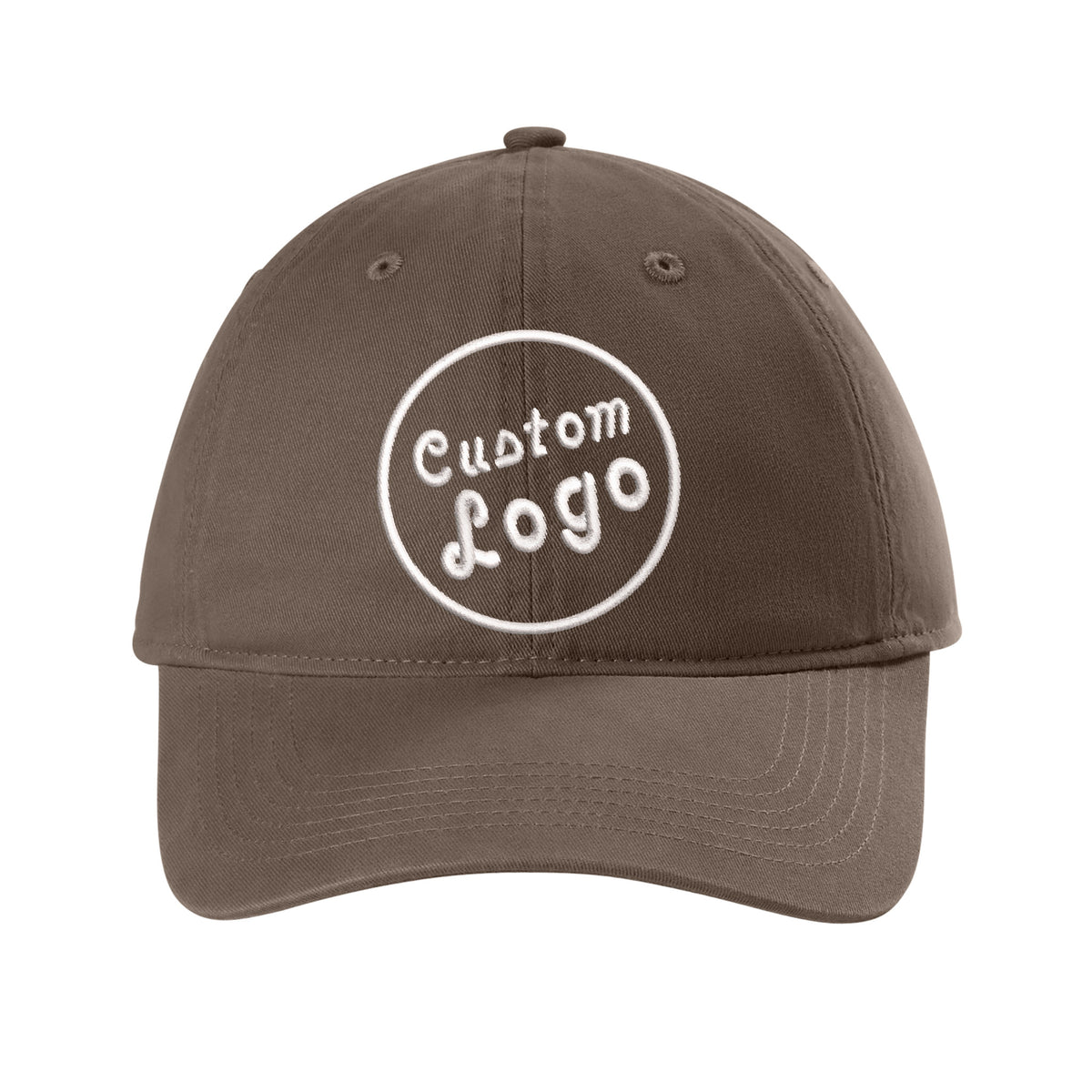 Custom Logo Embroidered Hat – Comfort Colors Dad Hat