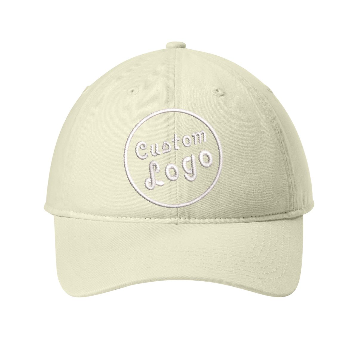 Custom Logo Embroidered Hat – Comfort Colors Dad Hat