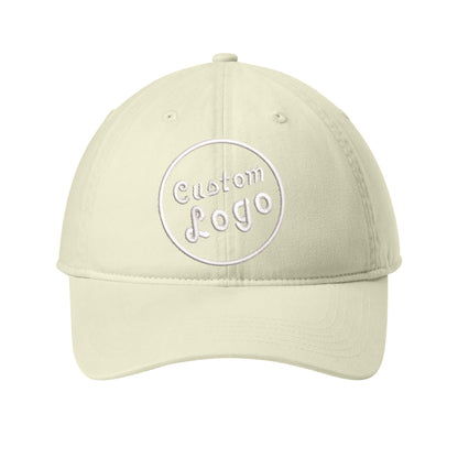 Custom Logo Embroidered Hat – Comfort Colors Dad Hat