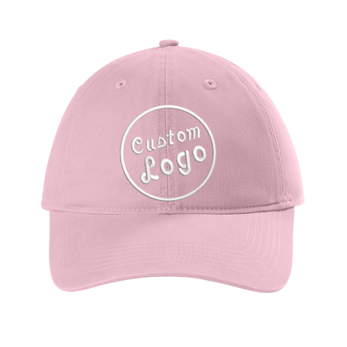 Custom Logo Embroidered Hat – Comfort Colors Dad Hat