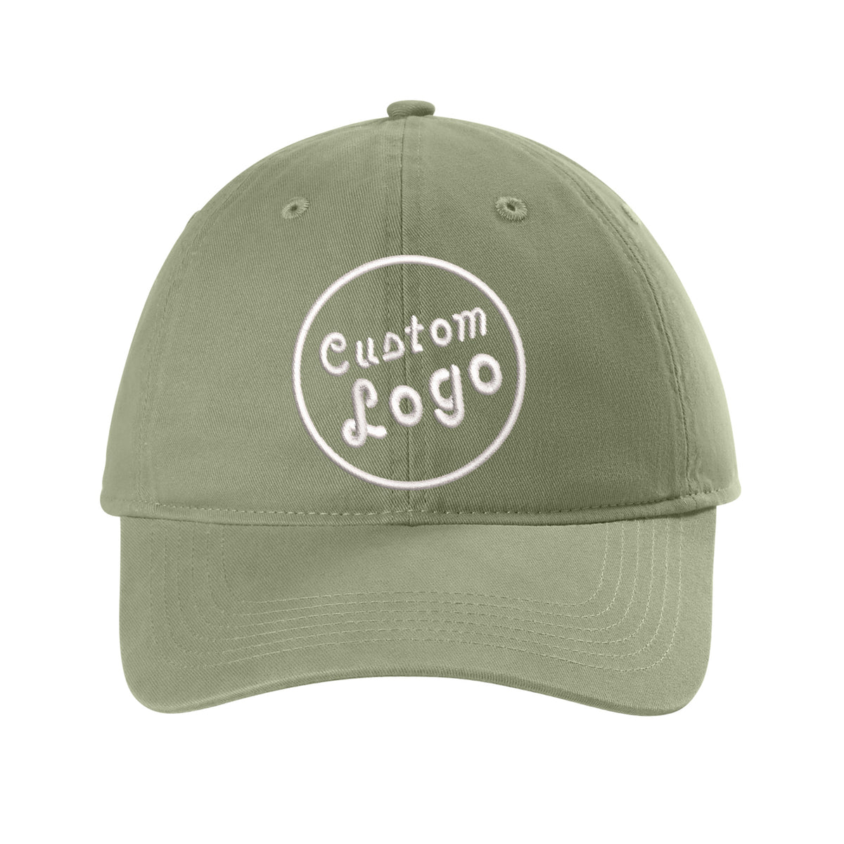 Custom Logo Embroidered Hat – Comfort Colors Dad Hat