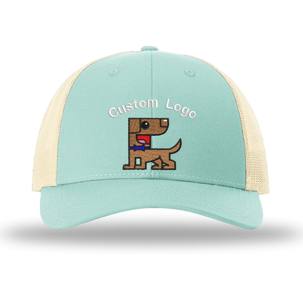 Custom Logo Embroidered Trucker Hat – Richardson 115 Low Pro