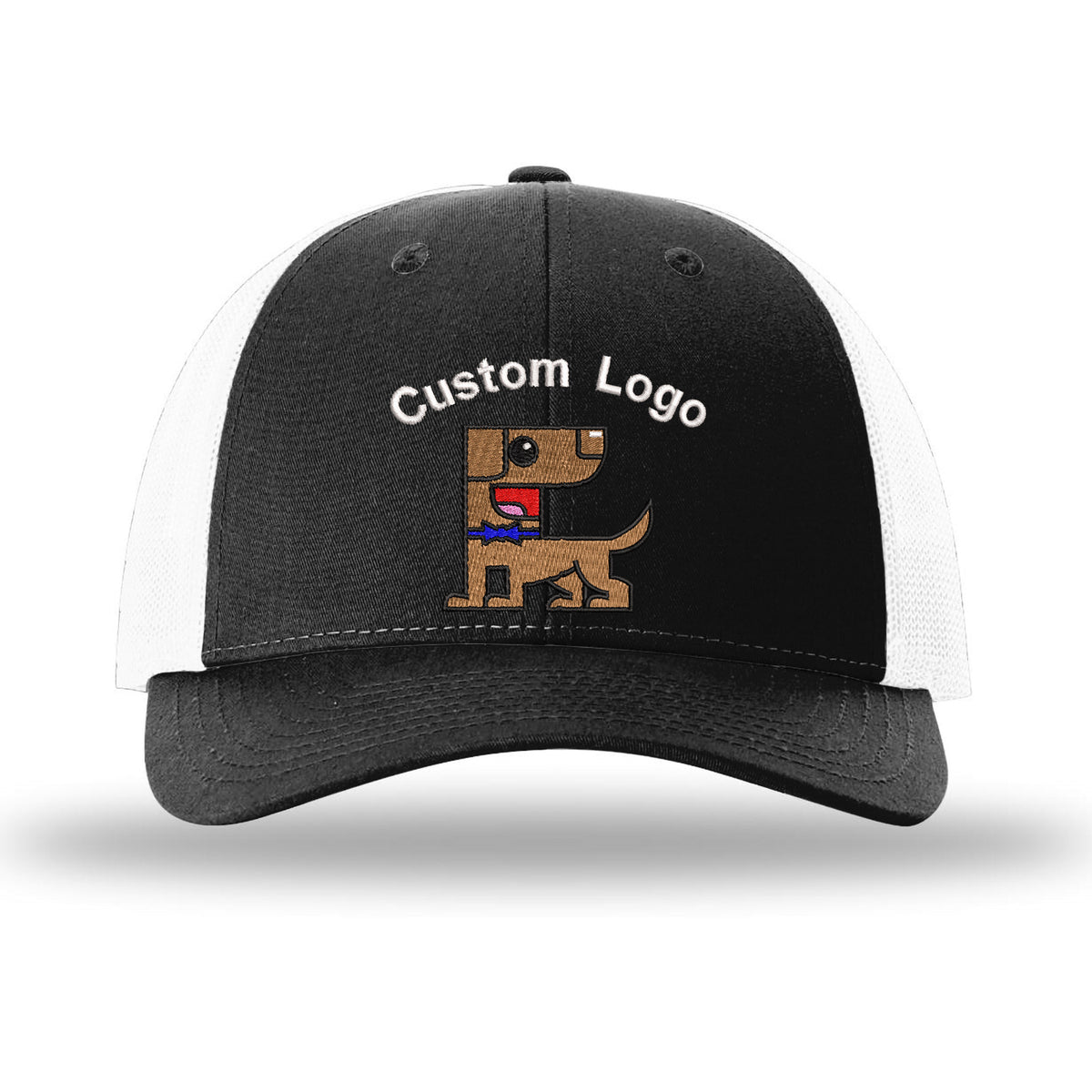 Custom Logo Embroidered Trucker Hat – Richardson 115 Low Pro