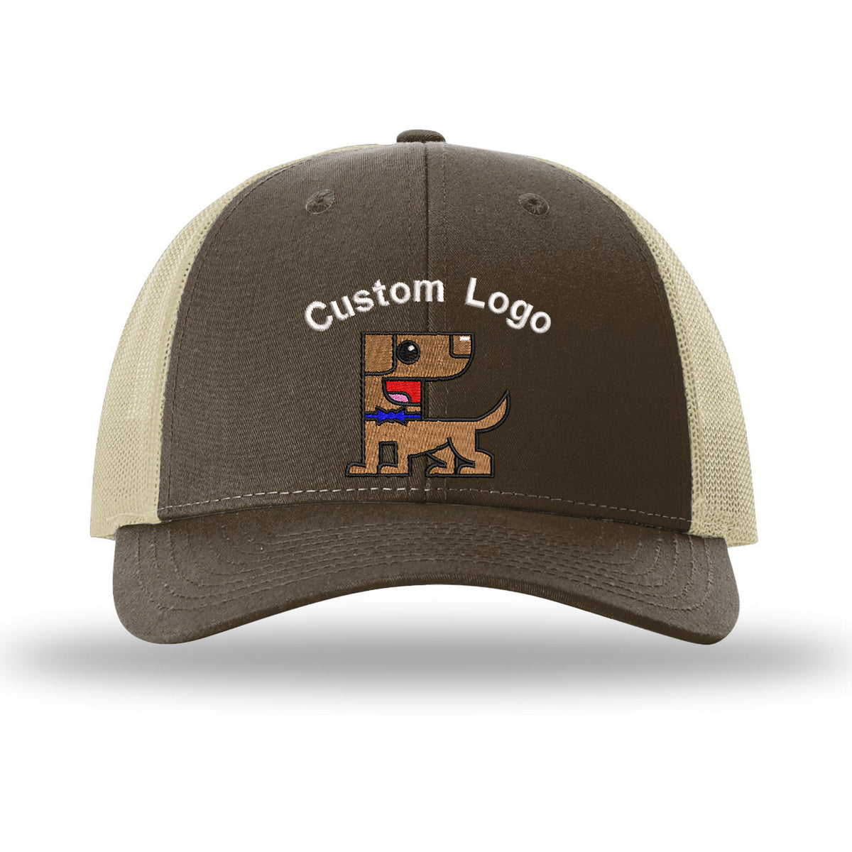 Custom Logo Embroidered Trucker Hat – Richardson 115 Low Pro