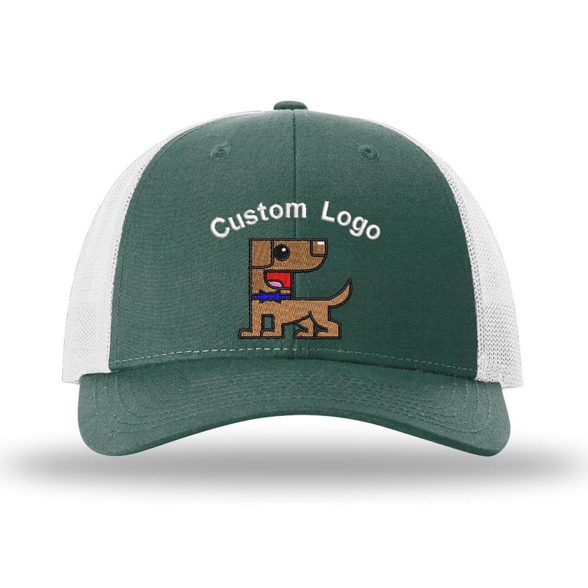 Custom Logo Embroidered Trucker Hat – Richardson 115 Low Pro