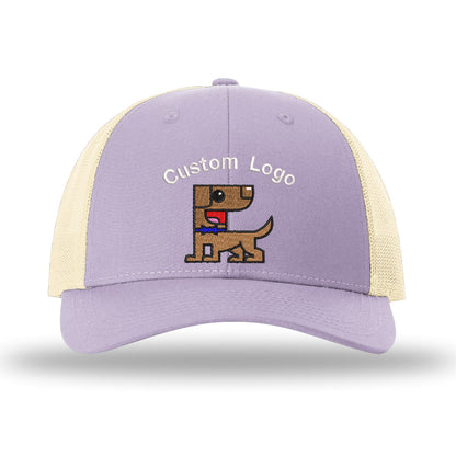 Custom Logo Embroidered Trucker Hat – Richardson 115 Low Pro