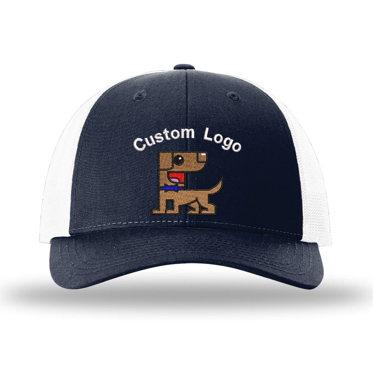 Custom Logo Embroidered Trucker Hat – Richardson 115 Low Pro
