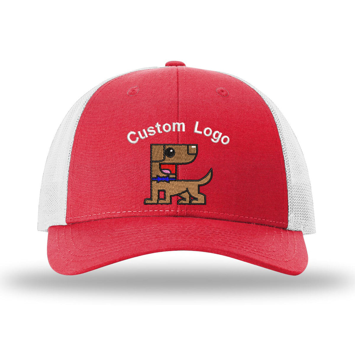 Custom Logo Embroidered Trucker Hat – Richardson 115 Low Pro