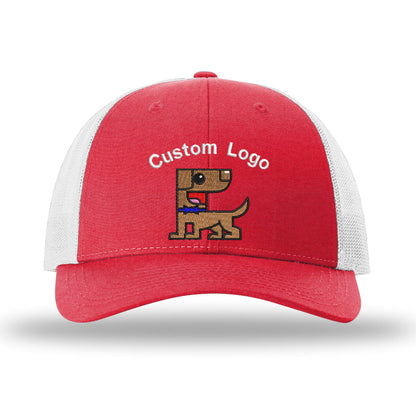 Custom Logo Embroidered Trucker Hat – Richardson 115 Low Pro
