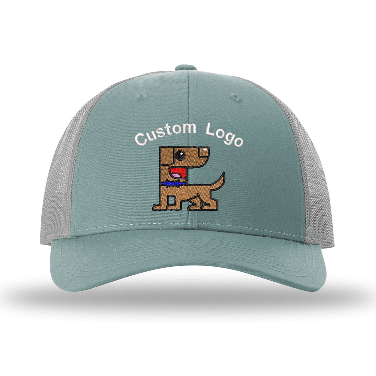 Custom Logo Embroidered Trucker Hat – Richardson 115 Low Pro