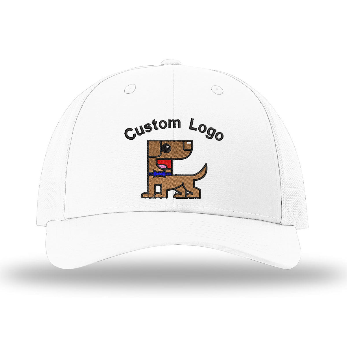 Custom Logo Embroidered Trucker Hat – Richardson 115 Low Pro