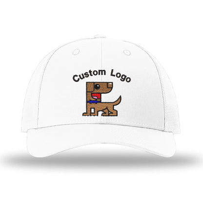 Custom Logo Embroidered Trucker Hat – Richardson 115 Low Pro