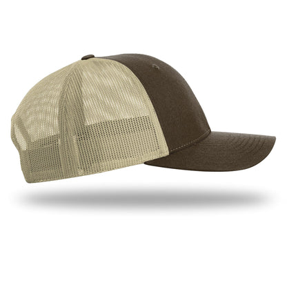Custom Logo Embroidered Trucker Hat – Richardson 115 Low Pro
