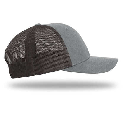 Custom Logo Embroidered Trucker Hat – Richardson 115 Low Pro