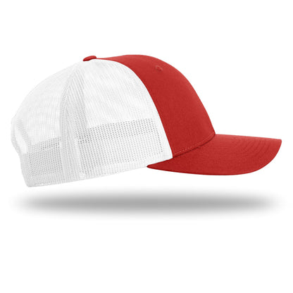 Custom Logo Embroidered Trucker Hat – Richardson 115 Low Pro