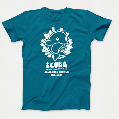 Scuba VBS Shirts Dolphin Teal