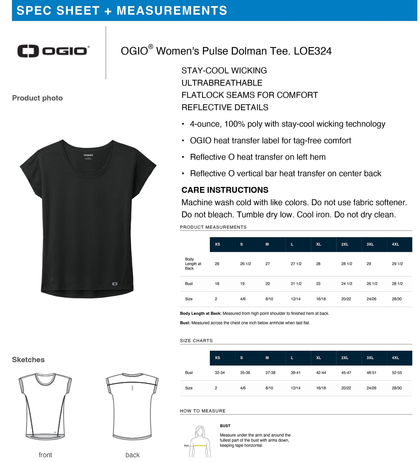 Speedsters OGIO® Women's Pulse Dolman Tee
