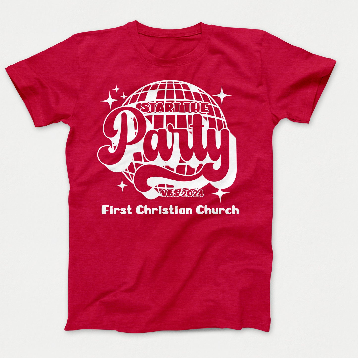 Start The Party VBS Shirt Heather Red