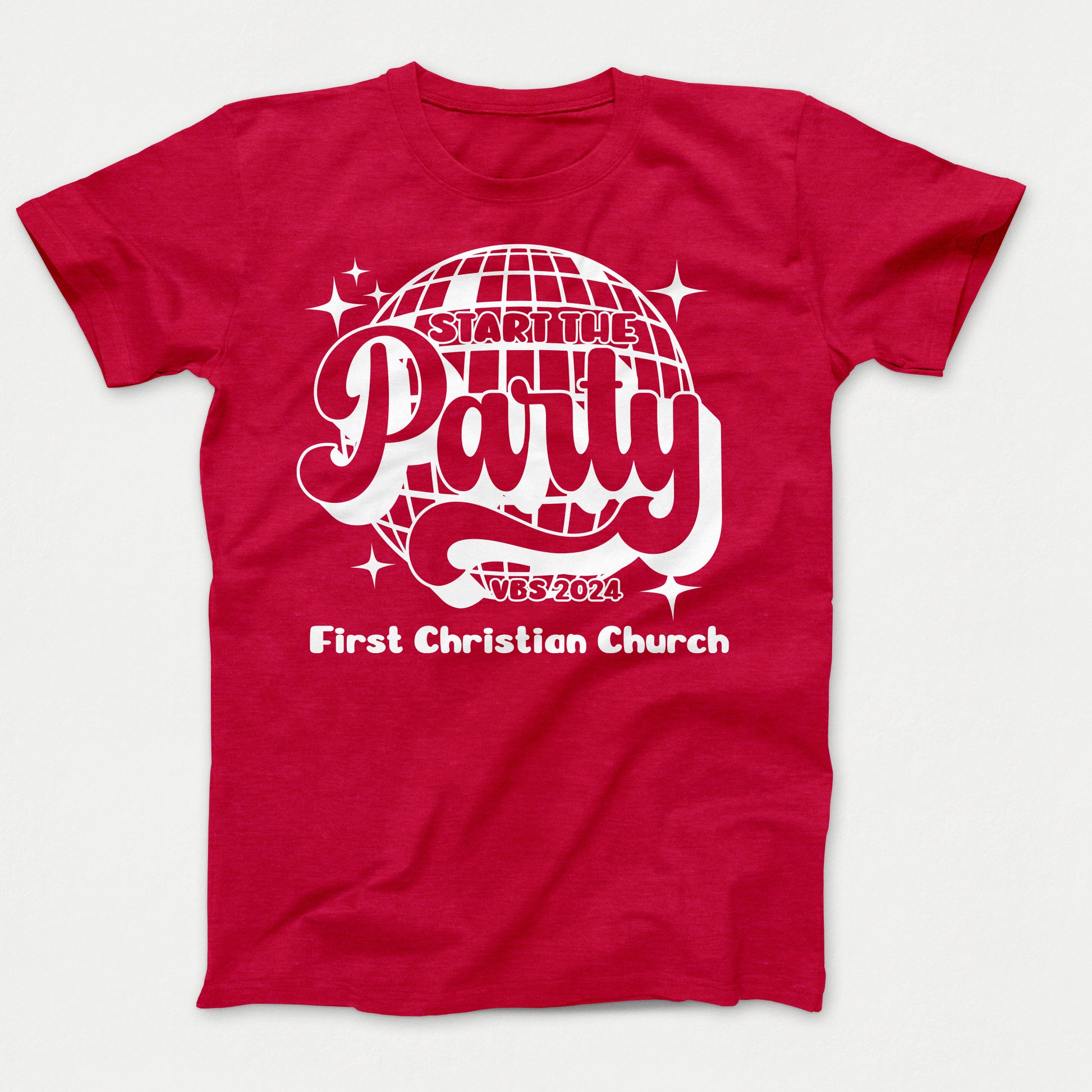 Start The Party VBS Shirt Heather Red