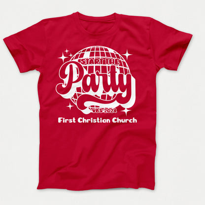 Start The Party VBS Shirt Red