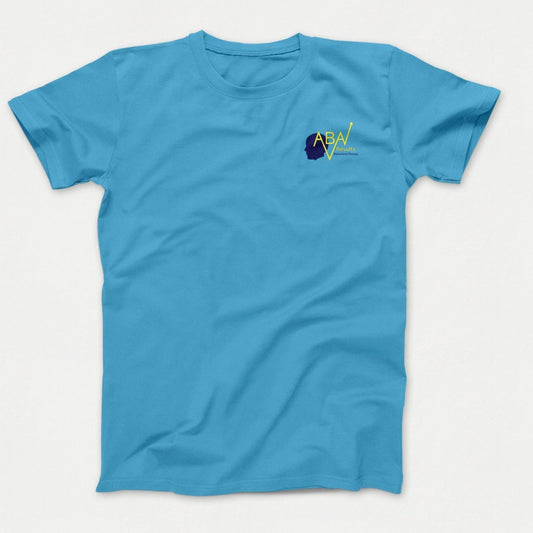 ABA School Shirts Youth Aquatic Blue - Polkabean