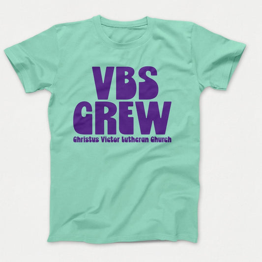 Christus Victor Lutheran Church VBS Crew Shirt Custom Order - Polkabean