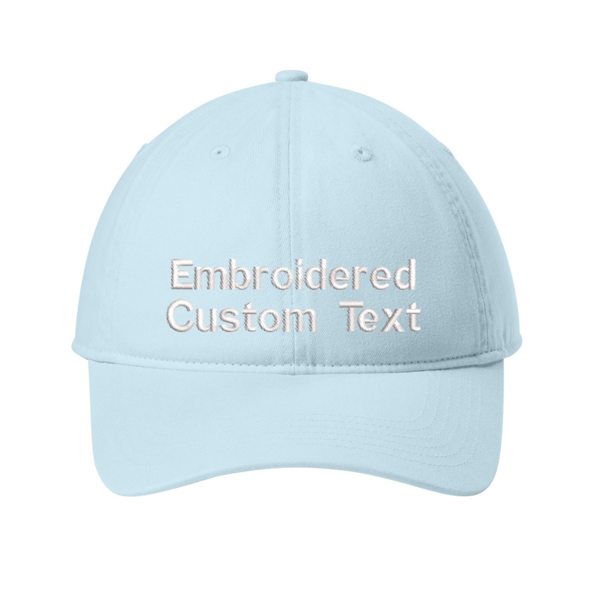 Custom Embroidered Hat – Your Text, Two Lines | Free Shipping - Polkabean