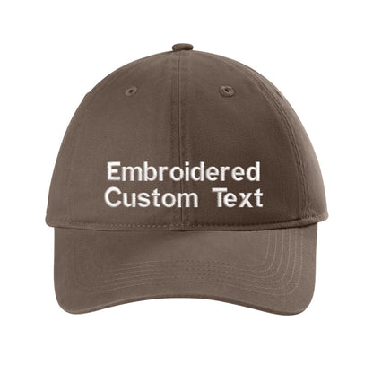 Custom Embroidered Hat – Your Text, Two Lines | Free Shipping - Polkabean