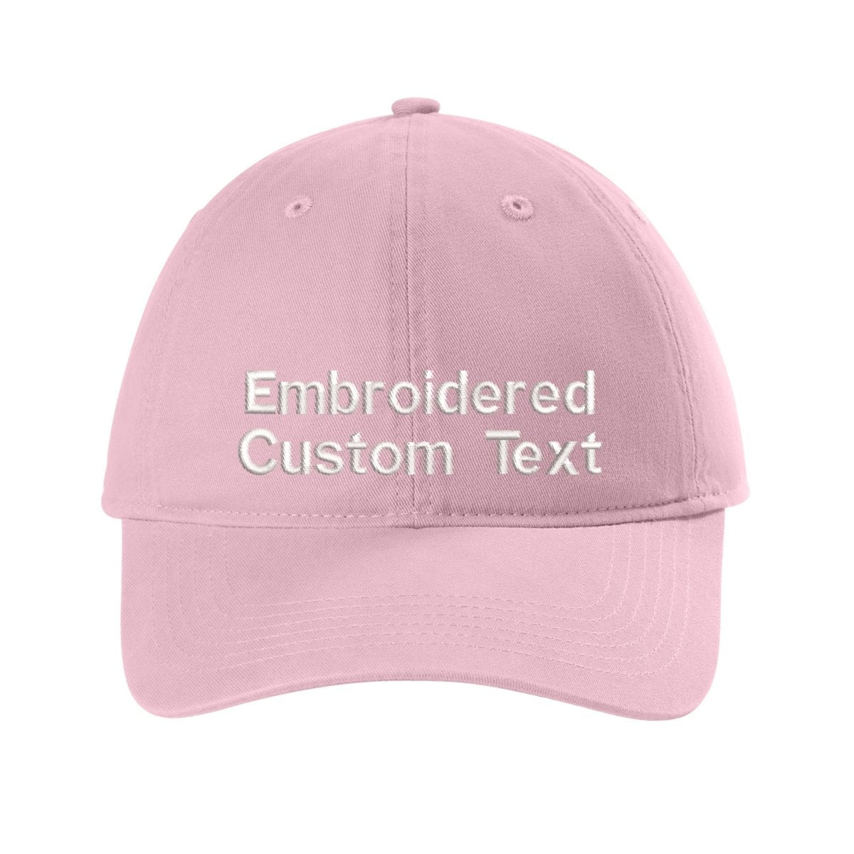 Custom Embroidered Hat – Your Text, Two Lines | Free Shipping - Polkabean